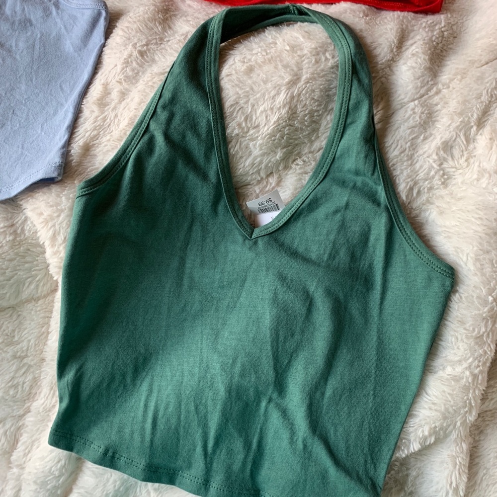 3 Tillys halter crop tops